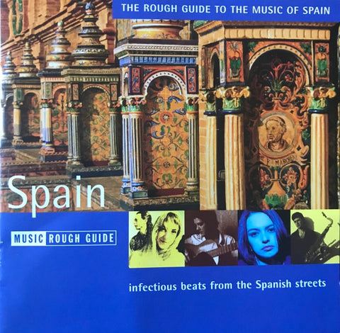ROUGH GUIDE TO THE MUSIC OF SPAIN- VARIOUS ARTISTS CD VG+