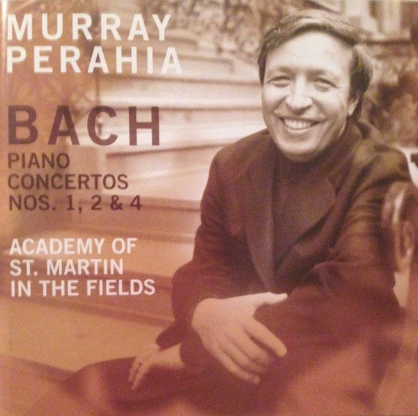 BACH JS- KEYBOARD CONCERTOS 1,2,4 PERAHIA CD VG