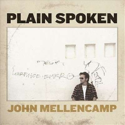 MELLENCAMP JOHN-PLAIN SPOKEN LP EX COVER VG+