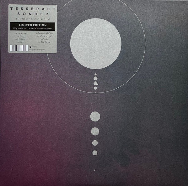 TESSERACT-SONDER WHITE VINYL LP NM COVER NM