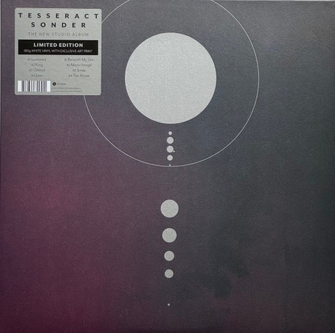 TESSERACT-SONDER WHITE VINYL LP NM COVER NM