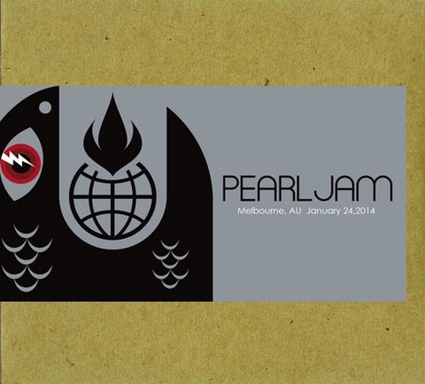 PEARL JAM- MELBOURNE AU JANUARY 24 2014 2CD VG+