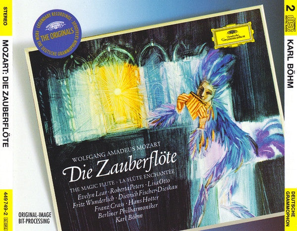 MOZART/BOHM-DIE ZAUBERFLOTE 2CD VG