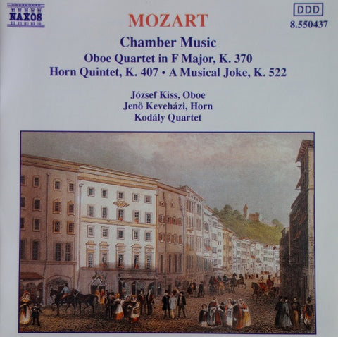MOZART- CHAMBER MUSIC CD VG