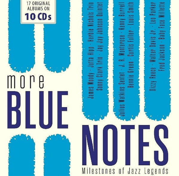 MORE BLUE NOTES THE ESSENCE OF MODERN JAZZ-VARIOUS ARTISTS 10 CD BOX SET VG+