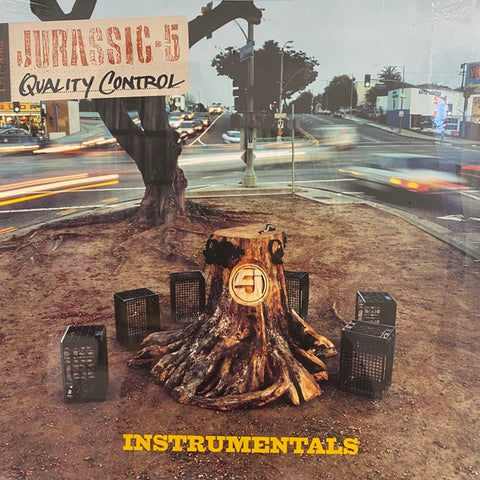 JURASSIC 5-QUALITY CONTROL INSTRUMENTALS 2LP VG COVER VG+