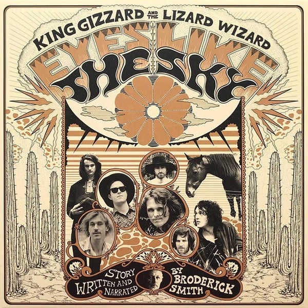 KING GIZZARD & THE LIZARD WIZARD-EYES LIKE THE SKY "GUNSMOKE" VINYL LP NM COVER NM