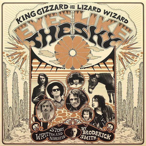 KING GIZZARD & THE LIZARD WIZARD-EYES LIKE THE SKY "GUNSMOKE" VINYL LP NM COVER NM