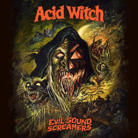 ACID WITCH-EVIL SOUND SCREAMERS NM COVER EX