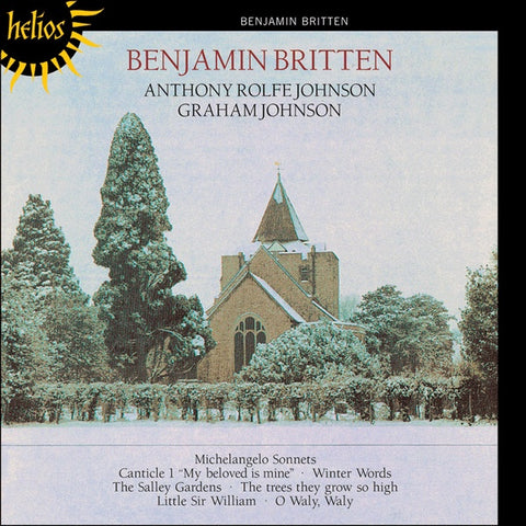 BRITTEN BENJAMIN-CANTICLE 1/MICHELANGELO SONNETS CD *NEW*