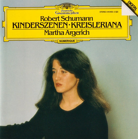 SCHUMANN- KINDERSZENEN KREISLERIANA MARTHA ARGERICH CD VG