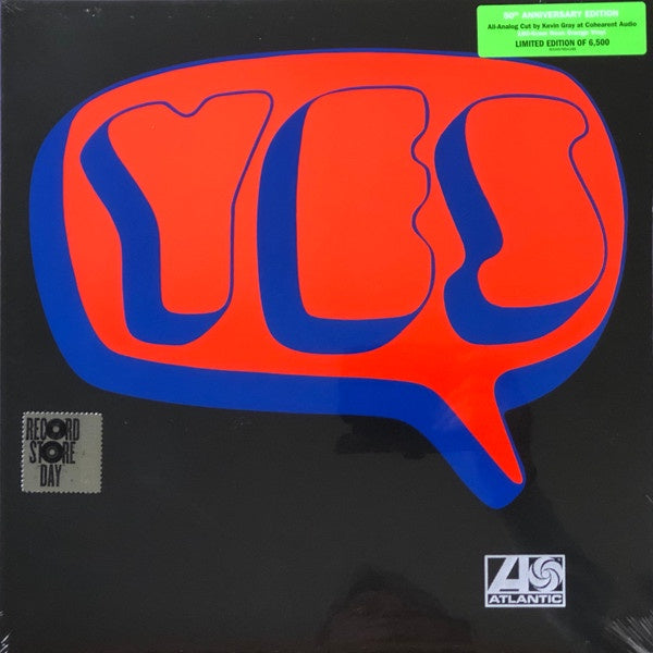 YES-YES ORANGE VINYL LP NM COVER EX