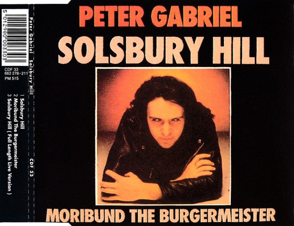 GABRIEL PETER- SOLSBURY HILL CD SINGLE VG+