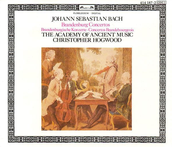 BACH JS- BRANDENBURG CONCERTOS 1-6 2CD NM