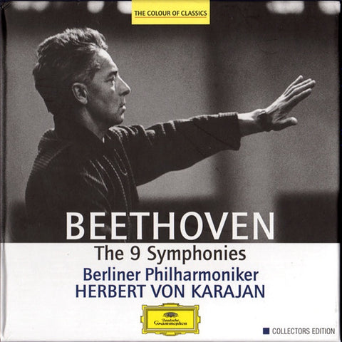 BEETHOVEN- THE 9 SYMPHONIES KARAJAN 5CD NM