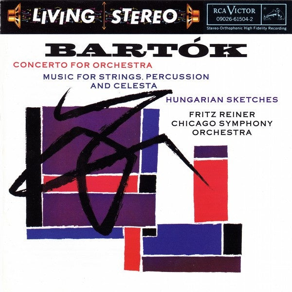 BARTOK- CONCERTO FOR ORCHESTRA/REINER CD VG+