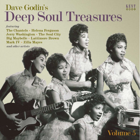 DAVE GODIN'S DEEP SOUL TREASURES VOL.5- VARIOUS ARTISTS CD NM