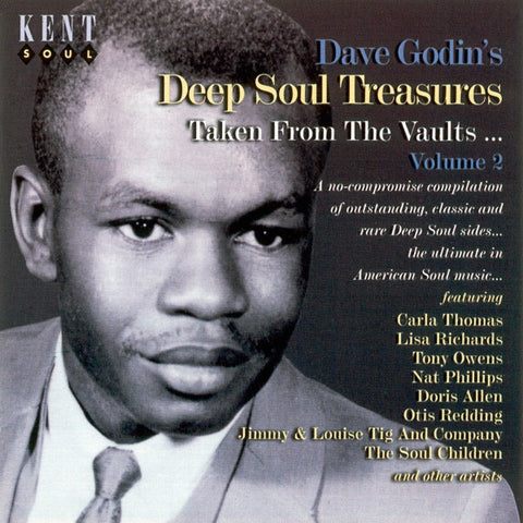 DAVE GODIN'S DEEP SOUL TREASURES VOL.2- VARIOUS ARTISTS CD NM