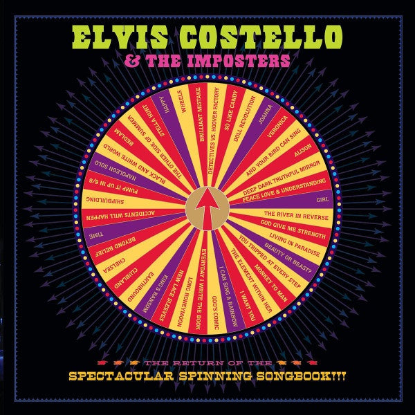 COSTELLO ELVIS AND THE IMPOSTERS- RETURN OF THE SPECTACULAR SPINNING SONGBOOK CD VG