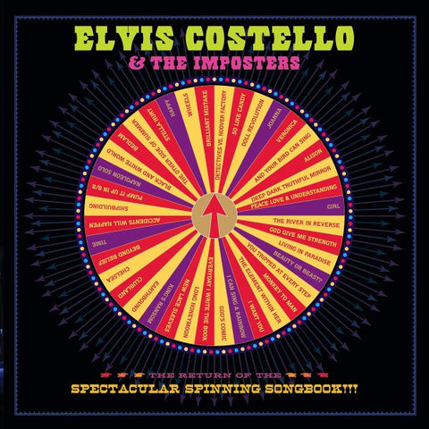 COSTELLO ELVIS AND THE IMPOSTERS- RETURN OF THE SPECTACULAR SPINNING SONGBOOK CD VG