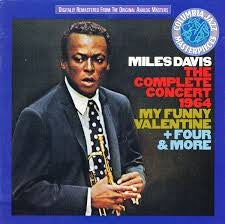 DAVIS MILES- COMPLETE CONCERT 1964 MY FUNNY VALENTINE 2CD VG