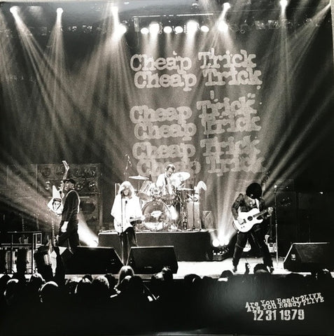 CHEAP TRICK-ARE YOU READY? LIVE 12/31/79 2LP VG+ COVER VG+