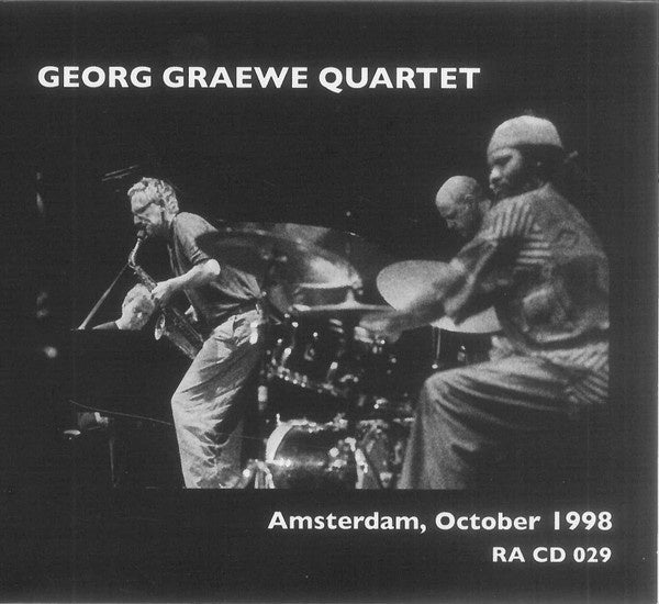 GEORG GRAEWE QUARTET- AMSTERDAM OCTOBER 1998 CD VG+