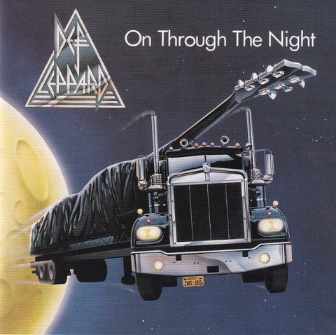 DEF LEPPARD-ON THROUGH THE NIGHT CD VG+