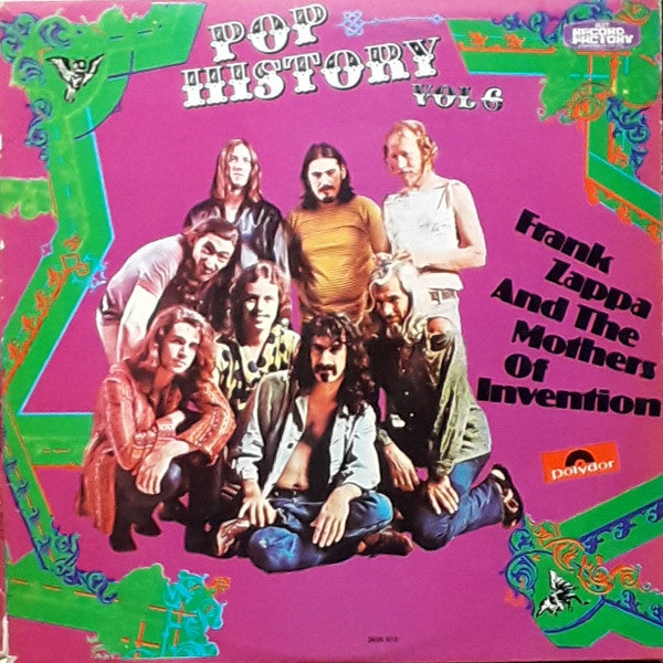 ZAPPA FRANK & THE MOTHERS OF INVENTION-POP HISTORY VOL. 6 2LP VG+ COVER VG