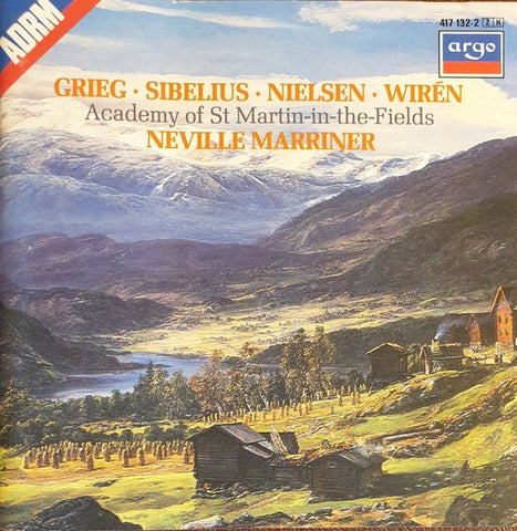GRIEG SIBELIUS NIELSEN AND WIREN- ORCHESTRAL WORKS MARRINER CD VG+