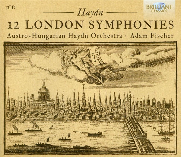 HAYDN- 12 LONDON SYMPHONIES FISCHER 5CD VG