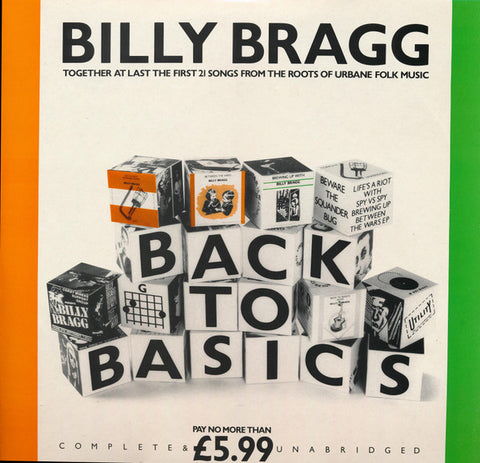 BRAGG BILLY-BACK TO BASICS 2LP EX COVER VG+