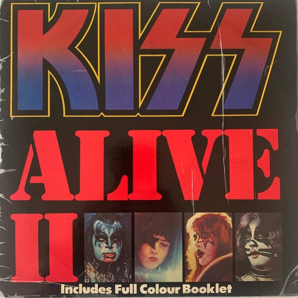 KISS-ALIVE II 2LP VG COVER VG+