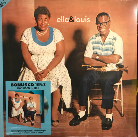 FITZGERALD ELLA & LOUIS ARMSTRONG-ELLA & LOUIS LP+CD *NEW*