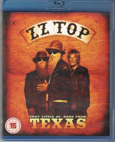 ZZ TOP- THAT LITTLE OLD BAND FROM TEXAS BLURAY NM