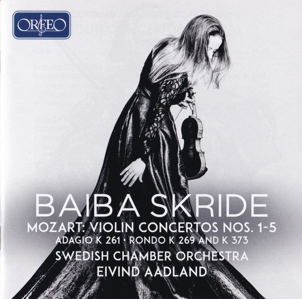 MOZART-BAIBA SKRIDE VIOLIN CONCERTOS 1-5 2CD NM