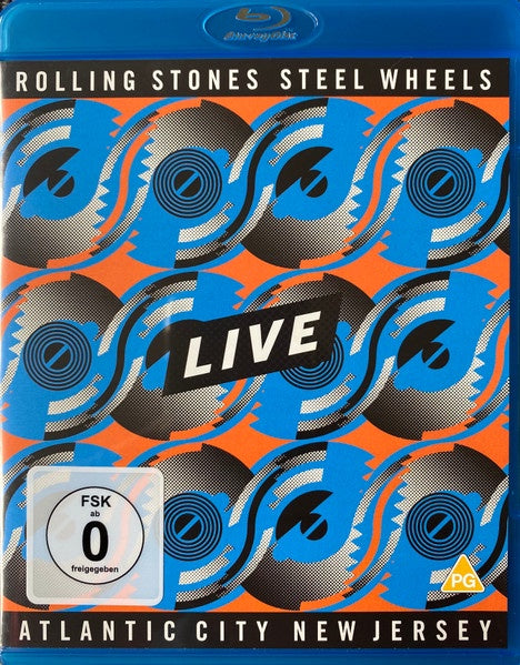 ROLLING STONES-STEEL WHEELS LIVE BLURAY NM