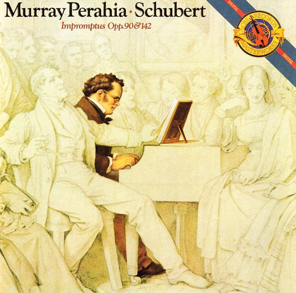 SCHUBERT- IMPROMPTUS OP90 AND 142 PERAHIA CD VG