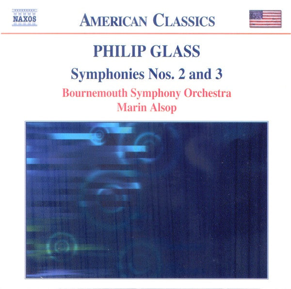 GLASS PHILIP- SYMPHONIES 2 AND 3 CD NM