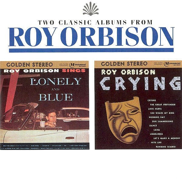 ORBISON ROY- LONELY AND BLUE/CRYING CD VG+