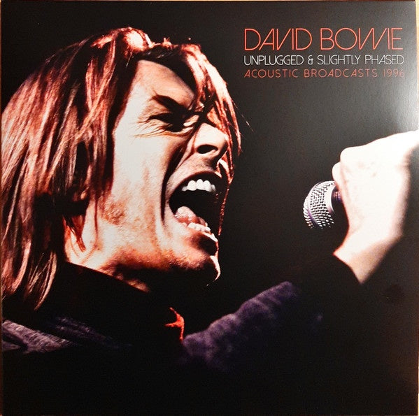 BOWIE DAVID-UNPLUGGED & SLIGHTLY PHASED 2LP EX COVER VG+