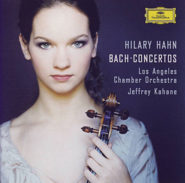 BACH JS- CONCERTOS HILARY HAHN CD VG