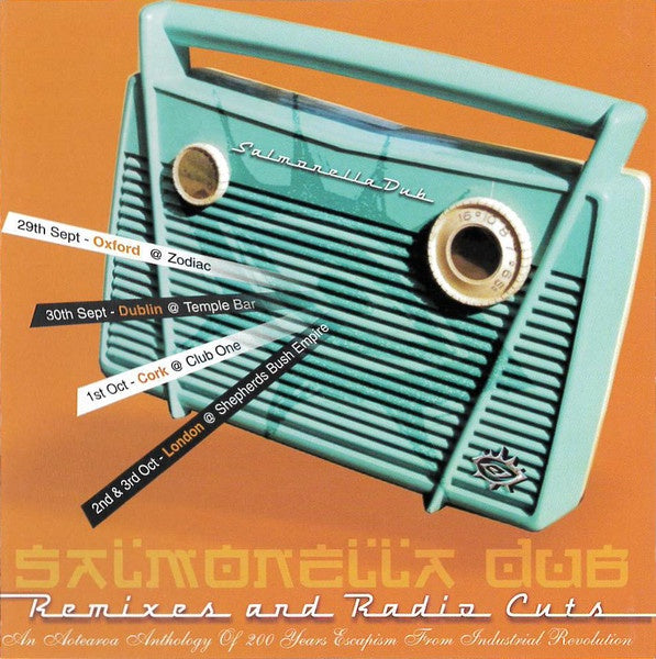 SALMONELLA DUB- REMIXES AND RADIO CUTS CD VG+