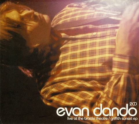 DANDO EVAN- LIVE AT THE BRATTLE THEATRE/GRIFFITH SUNSET EP 2CD VG+