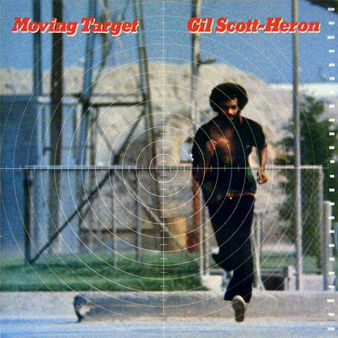 SCOTT-HERON GIL-MOVING TARGET LP  VG COVER VG+
