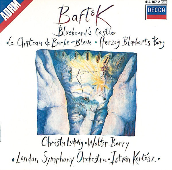 BARTOK- BLUEBEARD'S CASTLE CD VG