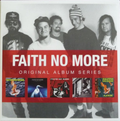 FAITH NO MORE-ORIGINAL ALBUM SERIES 5CD VG+