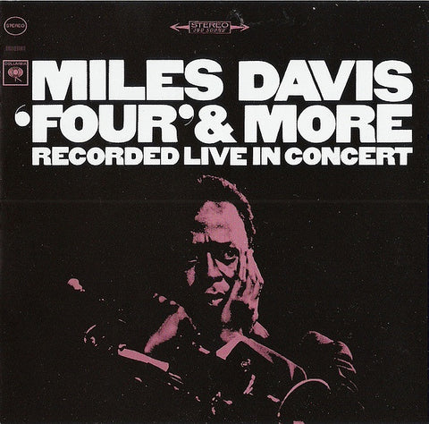 DAVIS MILES-FOUR AND MORE LIVE CD VG