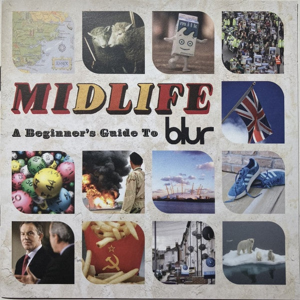 BLUR-MIDLIFE- A BEGINNER'S GUIDE TO BLUR 2CD VG+