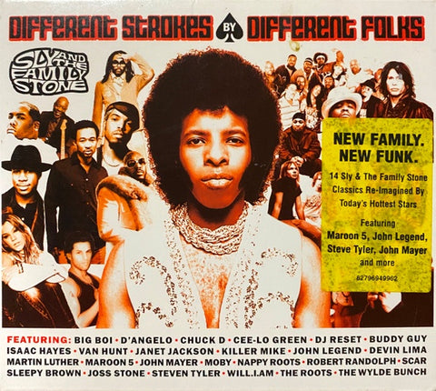 SLY AND THE FAMILY STONE- DIFFERENT STROKES BY DIFFERENT FOLKS CD VG